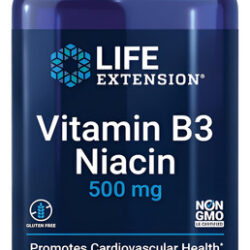 Life Extension Vitamina B3 Niacina 500 Mg 100 Cápsulas 2 Pa