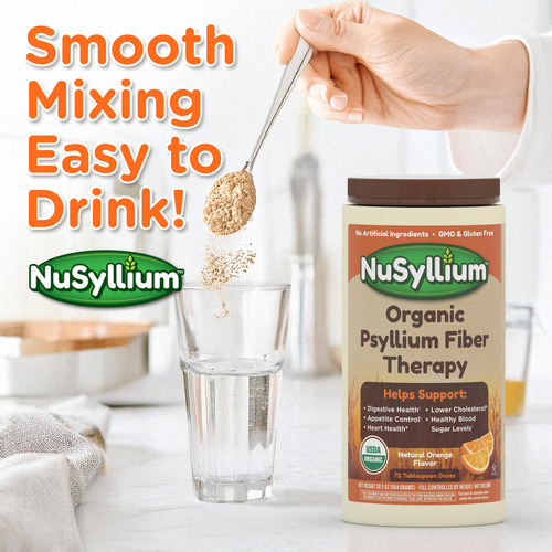 Suplemento De Fibra Dietética Nusyllium Psyllium Husk Powder - Imagem 8