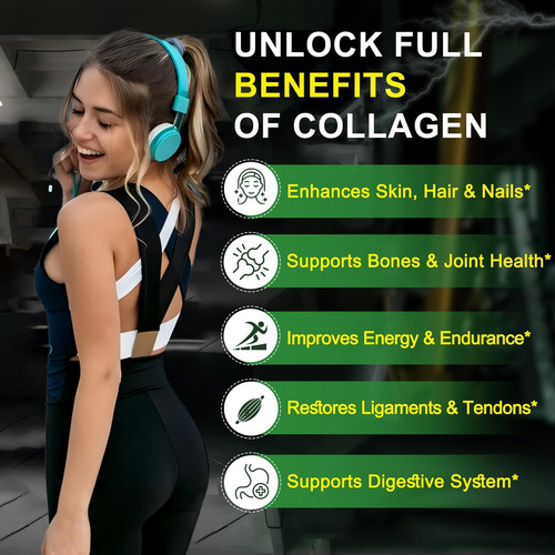 Nature Target Multi-collagen-peptides-powder Colágeno Com + - Imagem 3