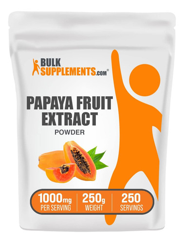 Extrato De Mamão Em Pó Carica Papaya Puro Natural