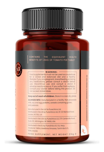 Pureclinica 50mg Licopeno X 360 Comprimidos (2 Garrafas De O - Imagem 4