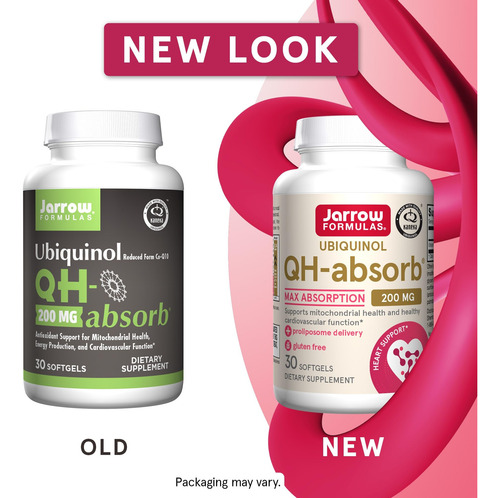 Suplemento Jarrow Formulas Qh-absorb 200 Mg De Cápsulas De C - Imagem 2