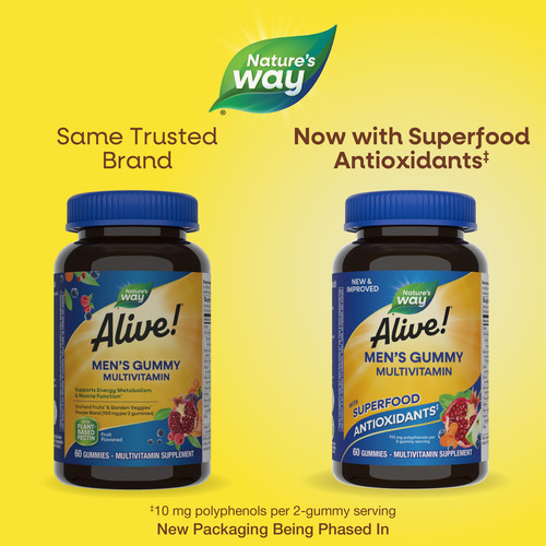 A Natureza Está Viva! Multivitamínico Gummy Masculino - Imagem 2