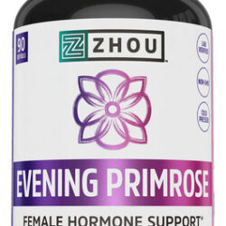 Suplemento De Óleo De Prímula Zhou Nutrition 1300 Mg
