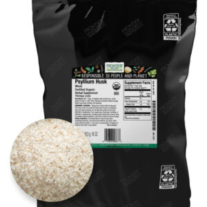 Frontier Co-op Organic Psyllium Husk 1 Lb - Casca De Psylliu