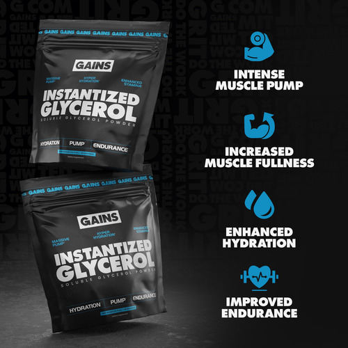 Ganhos De Suplementos De Treino Em Pó De Glicerol Instanciad - Imagem 2