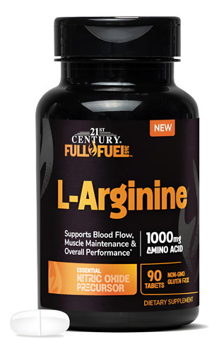 Fuel Completo Do Século 21 365 L-arginina 1000mg 90 De Para