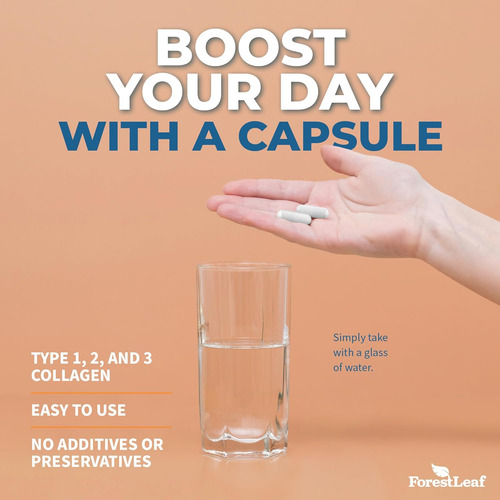 Forestleaf Multi Collagen Pills Com Ácido Hialurónico + V... - Imagem 6