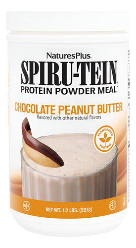 Proteína Em Pó Naturesplus Spiru-tein Chocolate Amendoim 550