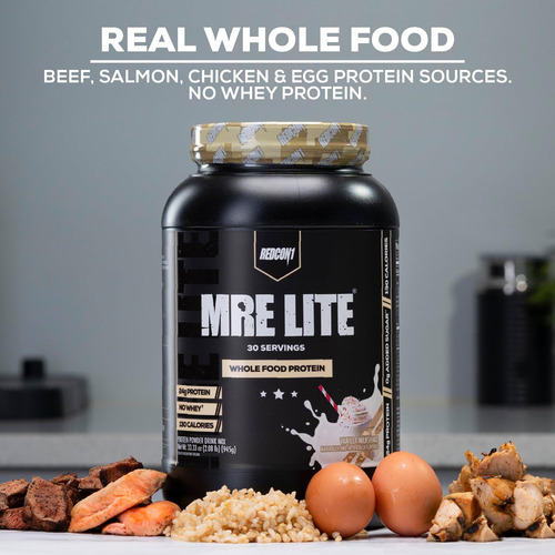 Proteína Alimentar Integral Redcon1 Mre Lite Em Pó Amendoim - Imagem 9