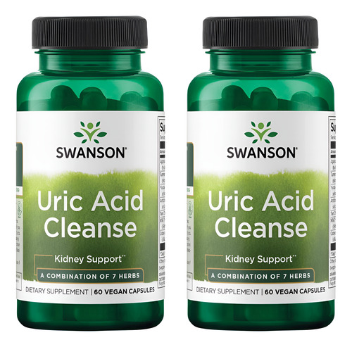 Swanson Uric Acid Cleanse Suplemento Natural Promovendo O De