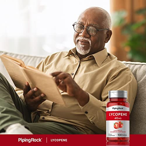 Suplemento De Licopeno Piping Rock 40mg 100 Cápsulas - Imagem 6