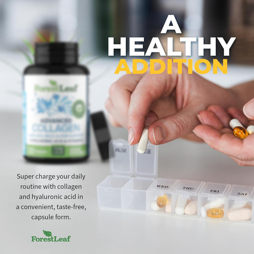 Forestleaf Multi Collagen Pills Com Ácido Hialurónico + V... - Imagem 7