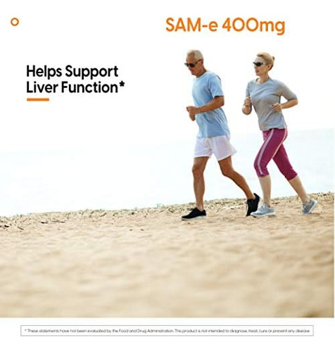 Doctors Best Sam-e 400 Mg Vegano Sem Glúten Sem Soja Sup - Imagem 5