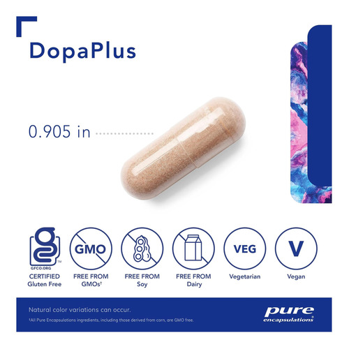Pure Encapsulations Dopaplus - Suporta A Produção De Dopamin - Imagem 3