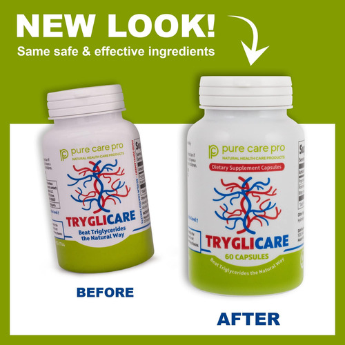 Pure Care Pro Tryglicare Suplementos Totalmente Naturais Par - Imagem 8