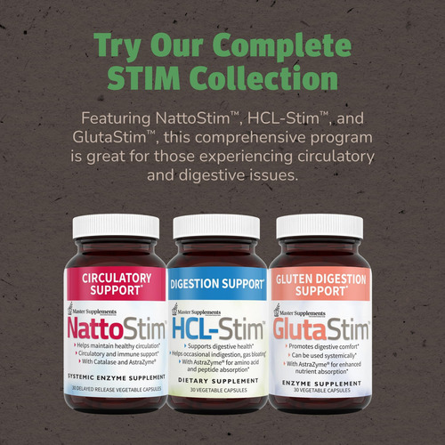 Master Supplements Nattostim - 30 Cápsulas Vegetais De Liber - Imagem 7