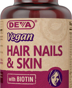 Suplemento Deva Para Cabelo Unhas E Pele Veganos Com Compri