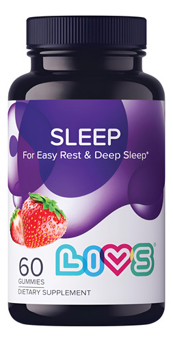 Livs Sleep Gominhas De Magnésio Para Dormir Melhor À Noite
