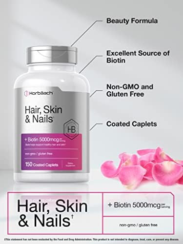 Horbäach Vitaminas Para Cabelo Pele E Unhas 150 Cápsulas - Imagem 2