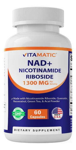 Ribosídeo Nad 1300: Suplemento De Nicotinamida P/ Vitalidade - Imagem 10