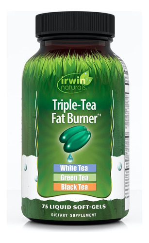 Queimador De Gordura De Chá Triplo Irwin Naturals 75 Cápsul