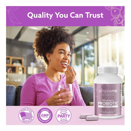 Probióticos Femininos Simpleme Com Prebióticos Cranberry - - Imagem 16