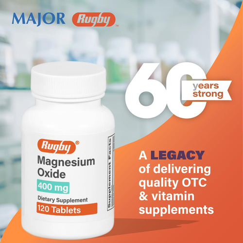 Comprimidos De Óxido De Magnésio Rugby 400 Mg - Dietéticos - Imagem 6