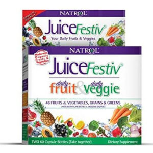 Natrol Cápsulas Diárias De Frutas E Vegetais Juicefestiv 1