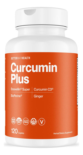 Better Way Health Curcumin Plus - Complexo Curcumina C3® + B - Imagem 11