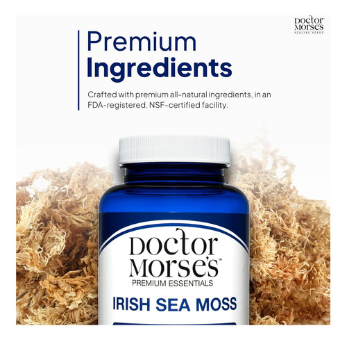 Cápsulas Avançadas De Irish Moss 1500mg - Suplemento Natural - Imagem 12