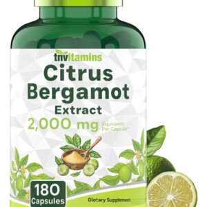 Suplemento De Vitaminas Citrus Bergamota 2000 Mg - 180 Cápsu