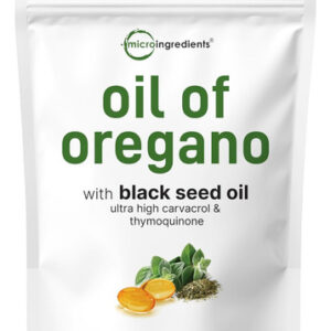 Micro Ingredients Oil Of Oregano Softgels 300 Unidades