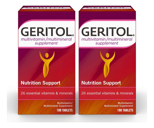 Comprimidos De Suporte Nutricional Multivitamínico Geritol - Imagem 7