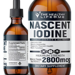 Suplemento De Iodo Nascente Iodo Orgânico 80ml 2800mcg