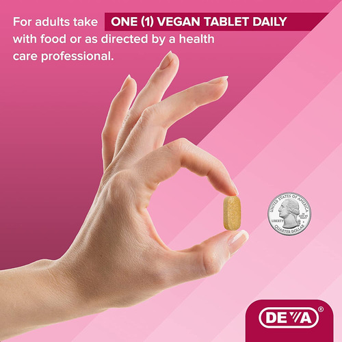 Suplemento Deva Para Cabelo Unhas E Pele Veganos Com Compri - Imagem 9