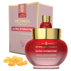 Skin Ceremony Retinol Coreano E Hidratante Vitmain E Para Ro