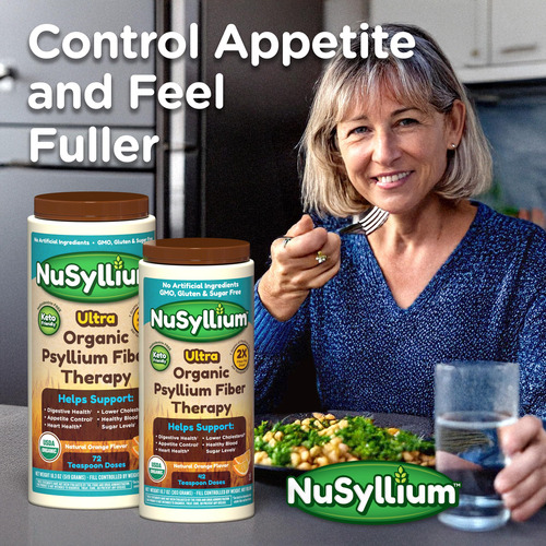 Suplemento De Fibra Dietética Nusyllium Psyllium Husk Powder - Imagem 4