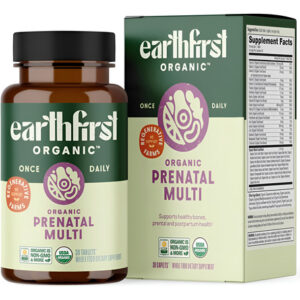 Earthfirst Organic Prenatal Uma Vez Diariamente Para Para E