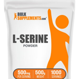 Suplemento Bulksupplements.com L-serina 500 Mg Em Pó 500 G
