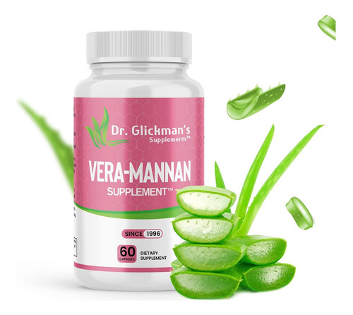 Dr. Suplementos Glickman Suplemento Vera-mannan Aloe Vera - Imagem 8