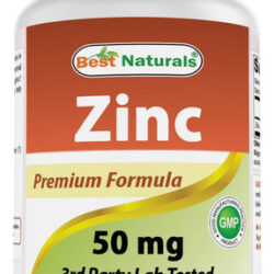 Suplemento De Zinco Best Naturals Gluconato De Zinco 50 Mg 2
