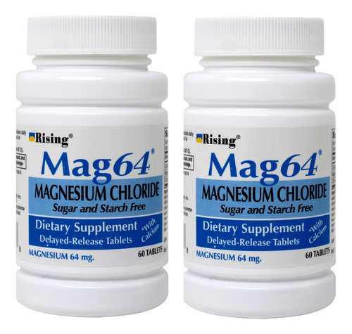 Suplemento Rising Mag64 Cloreto De Magnésio 64mg 60 Comprimi - Imagem 5
