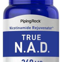 Suplemento Piping Rock Nad 260mg Nicotinamida Adenina Dinu