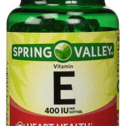 Vitamina E 400 Ui Solúvel Em Água 100 Cápsulas