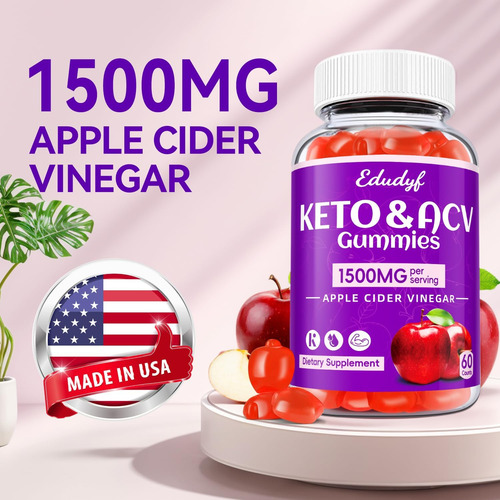 Edudyf Gomas Keto Acv 00015 Kg Apoio Cetogênico - Imagem 6