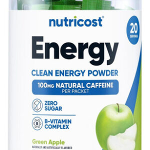 Nutricost Energy Complex Stickpack (20 Porções) Sabor Verde