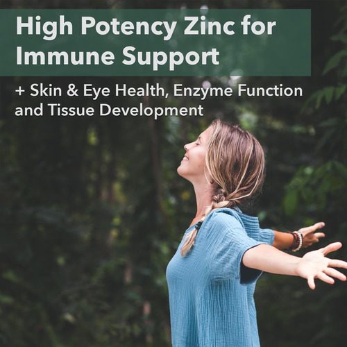 Plantfusion Vegan Zinc Supplements 22 Mg - Composto De Al... - Imagem 2