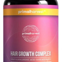 Vitaminas Para Crescimento Capilar Primal Harvest Crescimen