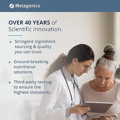 Magnesio Glicinato Metagenics 120 Comprimidos Alta Absorç - Imagem 6